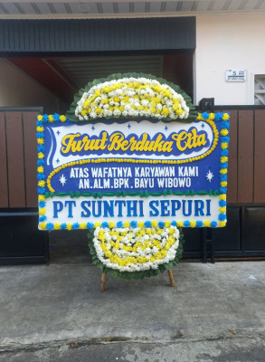 Papan Bunga Duka di Pangumbahan