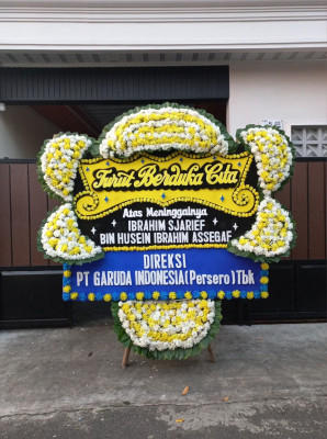 Papan Bunga Duka di Pangumbahan